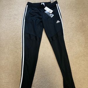 Adidas black track pants